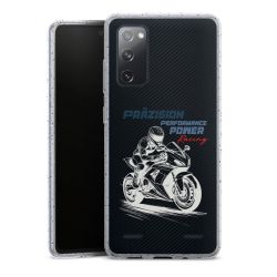 Carry Case Hülle Transparent/glitter ohne Band