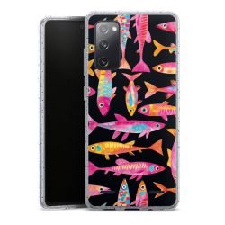 Carry Case Hülle Transparent/glitter ohne Band