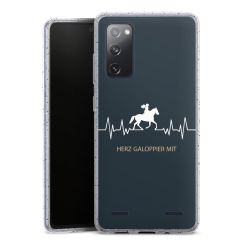 Carry Case Hülle Transparent/glitter ohne Band