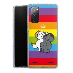 Carry Case Hülle Transparent/glitter ohne Band