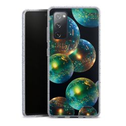 Carry Case Hülle Transparent/glitter ohne Band