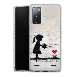 Carry Case Hülle Transparent/glitter ohne Band