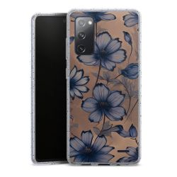 Carry Case Hülle Transparent/glitter ohne Band