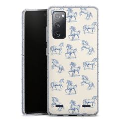 Carry Case Hülle Transparent/glitter ohne Band