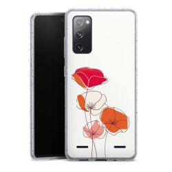 Carry Case Hülle Transparent/glitter ohne Band