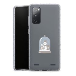 Carry Case Hülle Transparent/glitter ohne Band