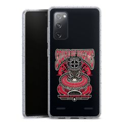 Carry Case Hülle Transparent/glitter ohne Band