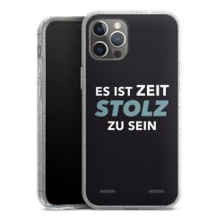 Carry Case Hülle Transparent/glitter ohne Band