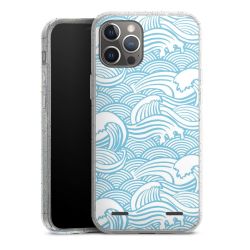 Carry Case Hülle Transparent/glitter ohne Band