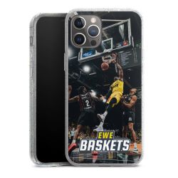 Carry Case Hülle Transparent/glitter ohne Band