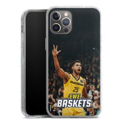 Carry Case Hülle Transparent/glitter ohne Band