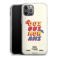 Carry Case Hülle Transparent/glitter ohne Band