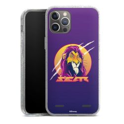 Carry Case Hülle Transparent/glitter ohne Band