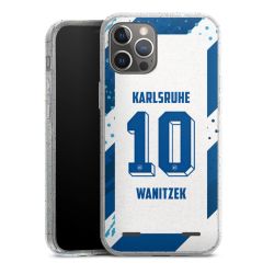 Carry Case Hülle Transparent/glitter ohne Band