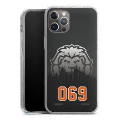 Carry Case Hülle Transparent/glitter ohne Band