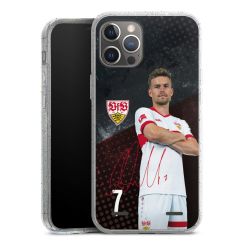 Carry Case Hülle Transparent/glitter ohne Band