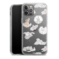 Carry Case Hülle Transparent/glitter ohne Band