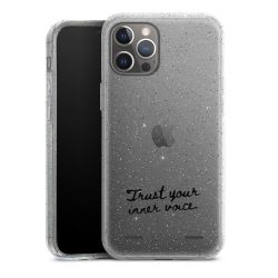 Carry Case Hülle Transparent/glitter ohne Band