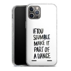 Carry Case Hülle Transparent/glitter ohne Band