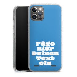 Carry Case Hülle Transparent/glitter ohne Band