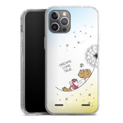 Carry Case Hülle Transparent/glitter ohne Band