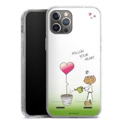 Carry Case Hülle Transparent/glitter ohne Band