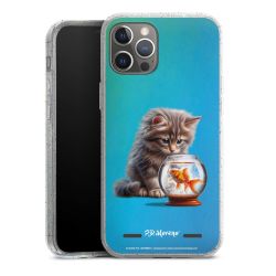 Carry Case Hülle Transparent/glitter ohne Band