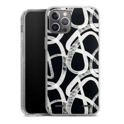 Carry Case Hülle Transparent/glitter ohne Band