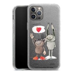 Carry Case Hülle Transparent/glitter ohne Band