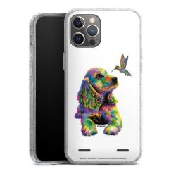 Carry Case Hülle Transparent/glitter ohne Band