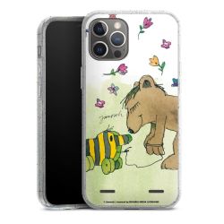 Carry Case Hülle Transparent/glitter ohne Band