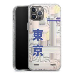 Carry Case Hülle Transparent/glitter ohne Band