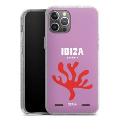 Carry Case Hülle Transparent/glitter ohne Band