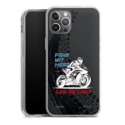 Carry Case Hülle Transparent/glitter ohne Band