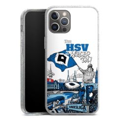 Carry Case Hülle Transparent/glitter ohne Band