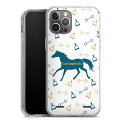 Carry Case Hülle Transparent/glitter ohne Band