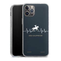 Carry Case Hülle Transparent/glitter ohne Band