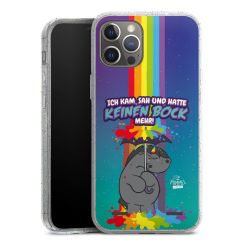 Carry Case Hülle Transparent/glitter ohne Band