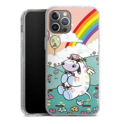 Carry Case Hülle Transparent/glitter ohne Band