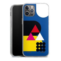 Carry Case Hülle Transparent/glitter ohne Band