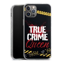 Carry Case Hülle Transparent/glitter ohne Band