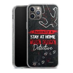 Carry Case Hülle Transparent/glitter ohne Band