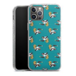 Carry Case Hülle Transparent/glitter ohne Band