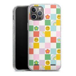 Carry Case Hülle Transparent/glitter ohne Band