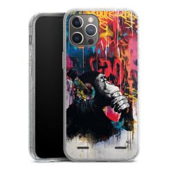 Carry Case Hülle Transparent/glitter ohne Band