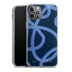 Carry Case Hülle Transparent/glitter ohne Band