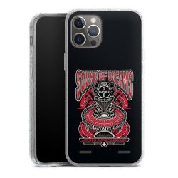 Carry Case Hülle Transparent/glitter ohne Band