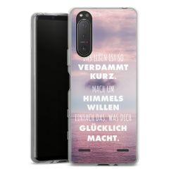 Carry Case Hülle Transparent ohne Band