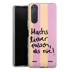 Carry Case Hülle Transparent ohne Band