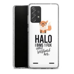 Carry Case Hülle Transparent/glitter ohne Band